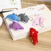 SOIMISS Pack of 5 Plush Dolphin Key Ring Pendant Key