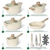 JUST PERFECTO Induction Pots Set - Pan Set with Lid