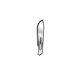 Tegcare Scalpel Blades | Carbon Steel | Sterile | Individually Packed | Pack of 100 (Shape 22)