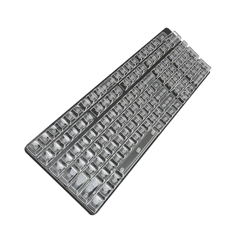 Keycap Set 132 Keys High Transparent PC CBSA Heigh Matte