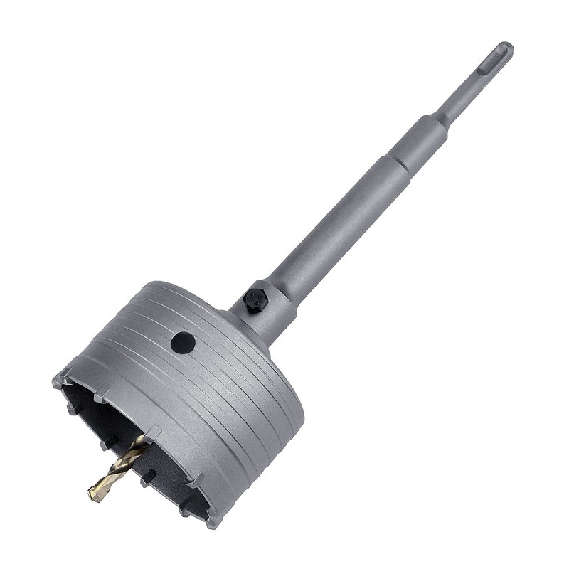 GUICGOC 90mm / 3.5 inch Concrete Hole Saw with 220mm