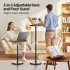 NAMON 2 in 1 Dual-use Portable Laptop Floor Stand &