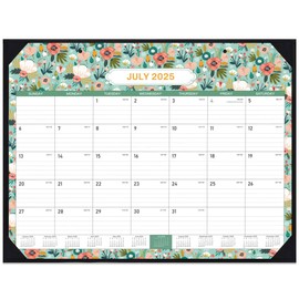 Desk Calendar 2025-2026 - Large Desk Calendar 2025-2026 from July 2025 to December 2026, 22'' x 17'', Calendar 2025-2026 with Thick Paper, Roll Packaging
