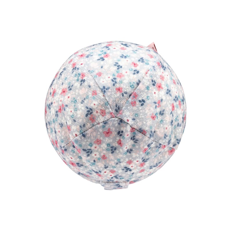 Sterntaler Girls' Beanie Scattered Flowers without, lightblue