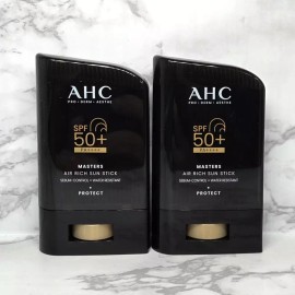 AHC [본품1+본품1] AHC 대용량 선스틱 마스터즈 에어리치 22g AHC Large Capacity Sun Stick Masters Airy Rich 22g