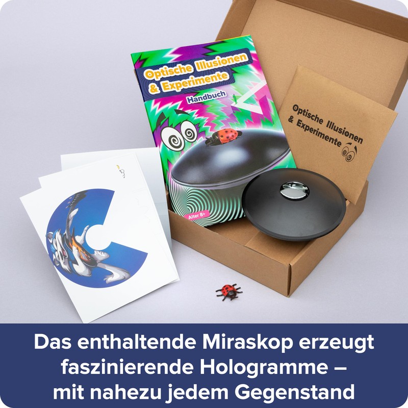 FRANZIS 67230 - Optical Illusions and Experiments - Create Fascinating