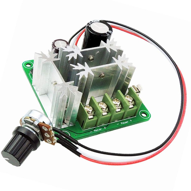 Hailege 6V-90V 15A DC Motor Speed Control 16KHZ PWM Controller
