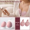 2pcs Silicone Diaphragms Compatible with Momcozy M9, Replace for Momcozy