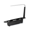 QWORK® Teleskop spülbecken Organizer, spülbecken Organizer hängend, spülbecken Organizer schmal,