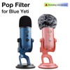 Windscreen Muff and Foam for Blue Yeti, Blue Yeti Pro