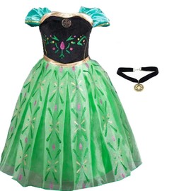 Anna and Elsa Inspired Princess Children's Dress Costume, Fancy Dress Costume, For Girls, Gift