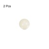 sourcing map PA66 Nylon Solid Plastic Balls 7/16 Inch G3