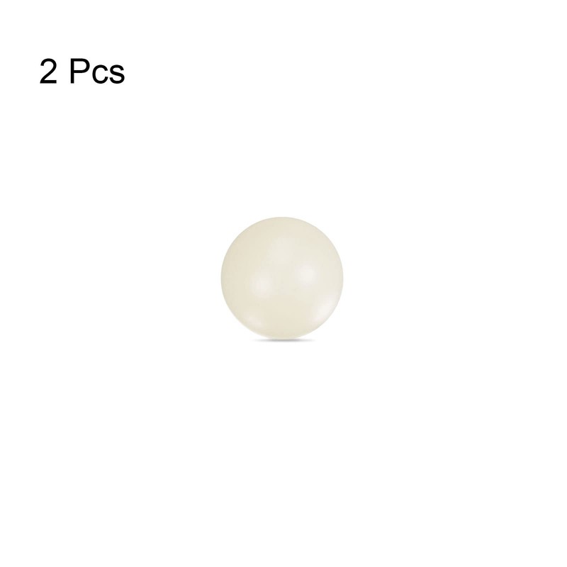 sourcing map PA66 Nylon Solid Plastic Balls 7/16 Inch G3