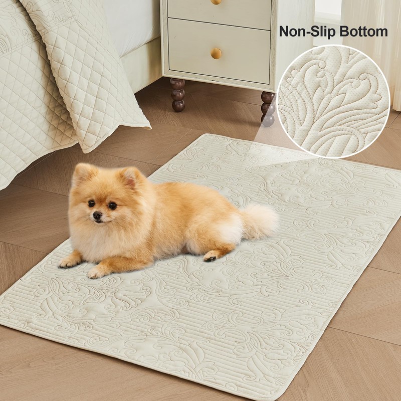 DaisyHuang Oversized King Bedspread 120×118,4 Piece Light Beige