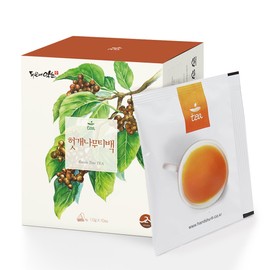[5+1 Offer] 10 Hovenia chinensis tea bags, eco-friendly, biodegradable triangular tea bag net / [5+1 행사] 헛개나무 차 티백 10개입 친환경 생분해성 삼각 티백망