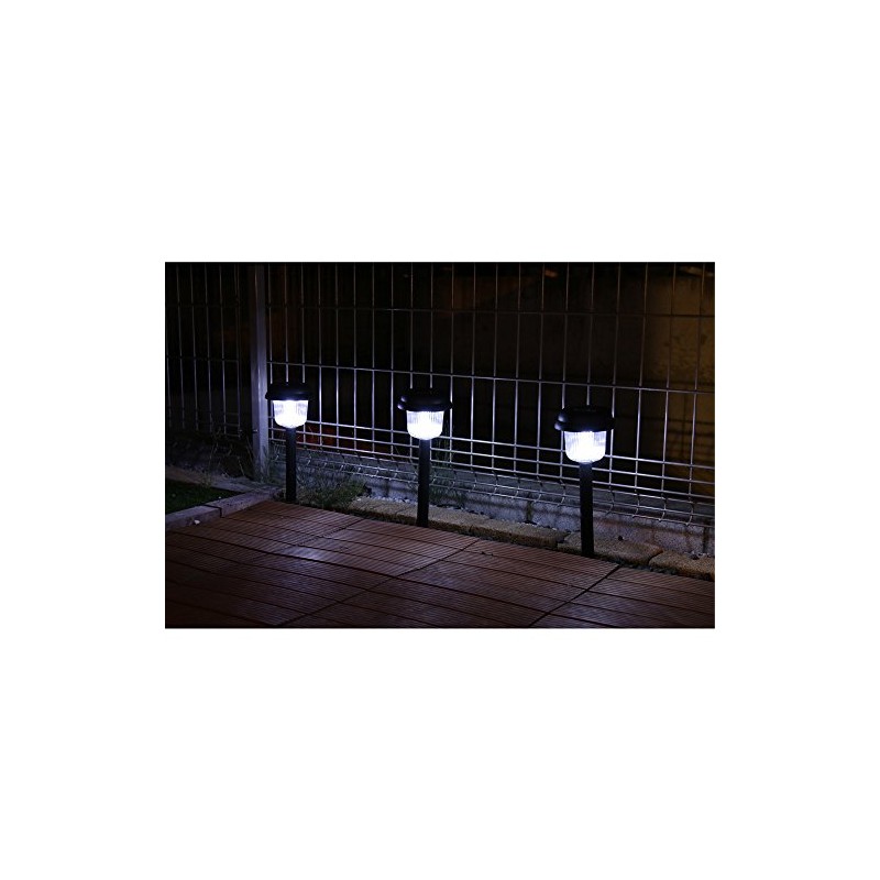 Iris Ohyama GSL-P1W Solar Light, Garden, White