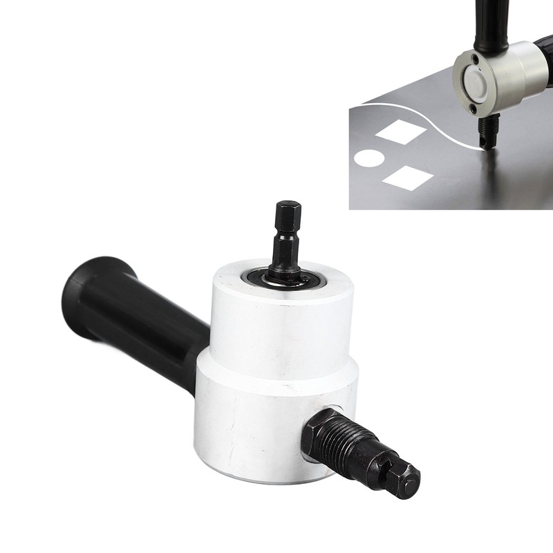 Double Head Sheet Metal Cutter Alloy 360 Degree Metal Sheet