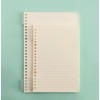Plus Nao Loose Leaf Binder Rings, Set of 10, Plastic,