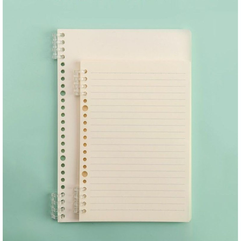 Plus Nao Loose Leaf Binder Rings, Set of 10, Plastic,