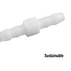 Gardena 7293-20 Connection for 10 mm Hose 2 Pieces, White,
