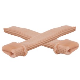 IWOWHERO 2Pcs Elastic Friction Toe Covers Skin Friendly Finger Sleeves for Relief During Walking and Sports Soft and Durable Design for Comfortable Daily Use