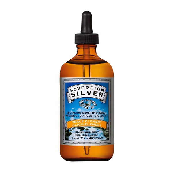 Sovereign Silver Bio-Active Silver Hydrosol Dropper 236mL