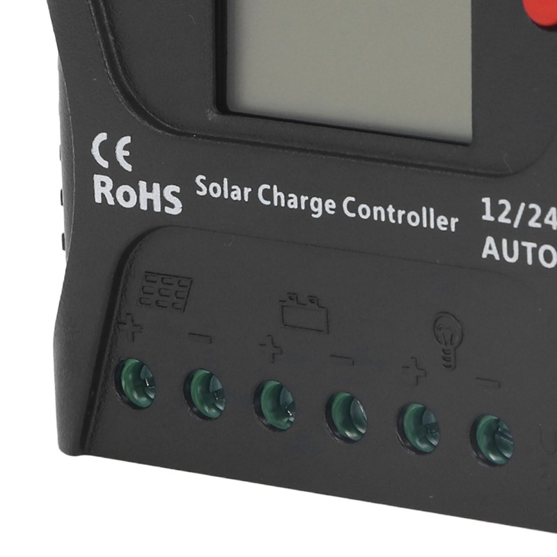 Solar Charge Controller PWM Discharge Control LED Display with USB