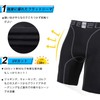 Men's Sports Shorts, Power Stretch, Under Tights, Compression Pants, Sweat