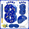 Simgoing Number 8 Blue and Golden Rings Piñata for Kids