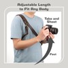 4J LEDR Camera Strap,Camera Harness for One Camera,Leather Camera Strap