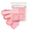 B of White Peach Mix Match Cool Tone Cheek Palette