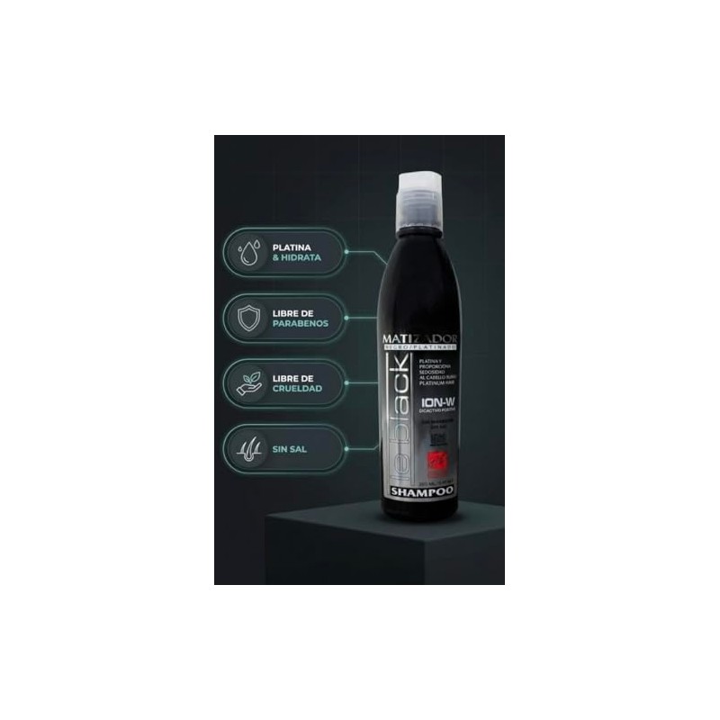 GAERO GLOBAL SOLUTION Shampoo Matizador Para Cabello Platinado DCONDE 250ml