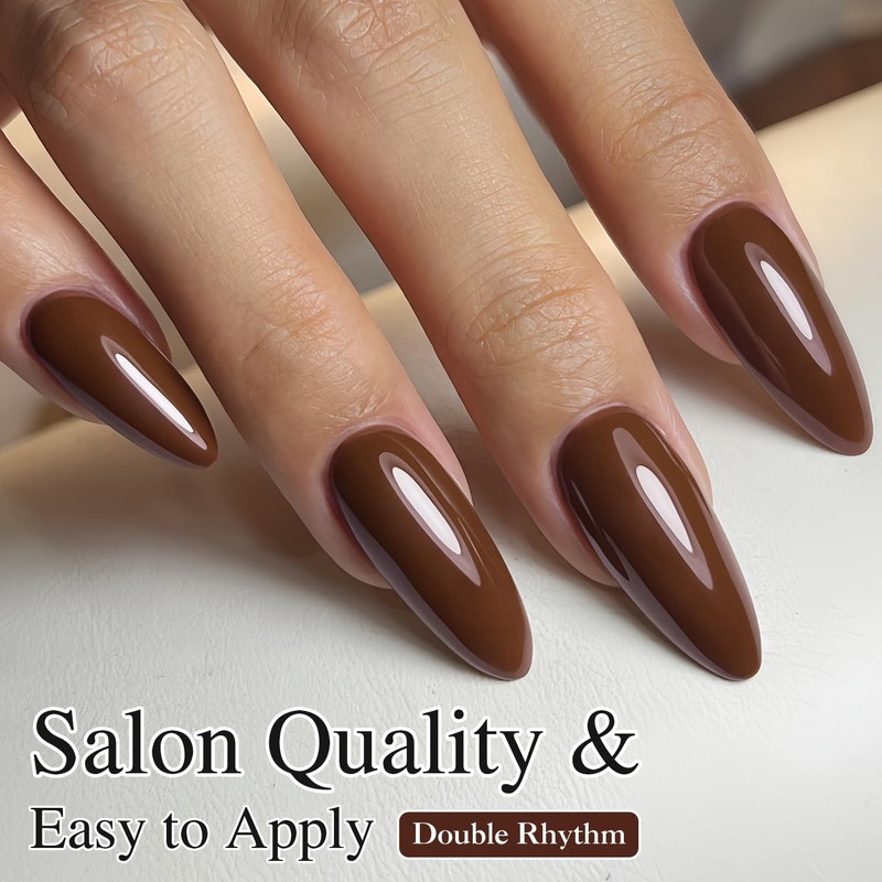 Double Rhythm 15ML Gel Nail Polish Pure Sheer Same Color