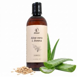 Shampoo para Perros y Cachorros - Sin Sulfatos ni Parabenos - Espuma de Baño, 480 ml (Aloe Vera y Avena)