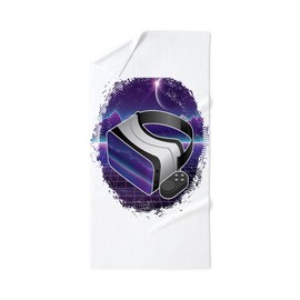 CafePress VR Headset Virtual Reality Gamer Gamin 30"x60" Absorbent, Soft Beach Towel