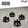 FUX Tile Levelling System 3mm, 200 Pieces Threaded tabs Joint
