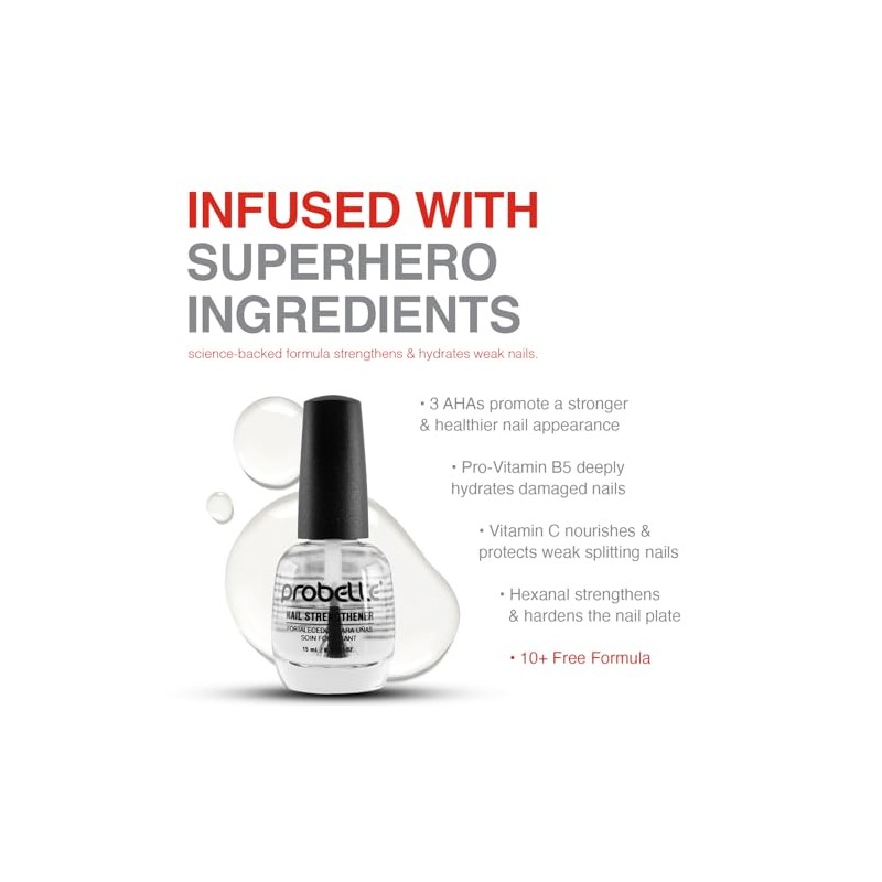 Probelle Tratamiento Fortalecedor de Uñas - Crecimiento y Acondicionamiento