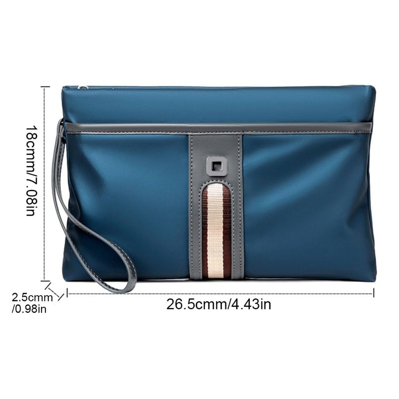 iCozzier Clutch für Männer Organizer Handgelenktasche Geldbörse Organisierte Handtasche Brieftasche