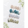 Summer Nail Refreshing Rainwater Garden 4 Types - Raindrop /