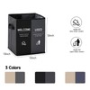 Vortissza Foldable Shoe Cover Dispenser Storage Box Storage Bin Holder