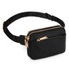 UTO Fanny Pack for Women Men Belt Bag Waterproof Waist