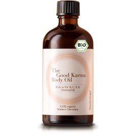 faszieology faszieology? The Good Karma Body Oil [100% nat1rlich & vegan] - Bio K?rper?l [100 ml] mit Kokos?l und Vitamin B, C & E - pflegendes Haut?l f1r den K?rper, Massage?l oder Bade?l