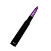 VMS RACING 50 Cal Caliber Black Purple TIP Bullet Antenna
