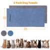 Gimars Super Absorbent Dog Towel, Microfibre Dog Drying Towel for
