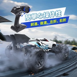 DEERC S767 Radio Controlled Car, Offroad, For Kids, 1/20 Electric RC Car, All Terrain Compatible, 2.4 GHz, Remote Control Car, Independent Suspension System, Car Toy, Boys, Gift, Japanese Domestic Certification