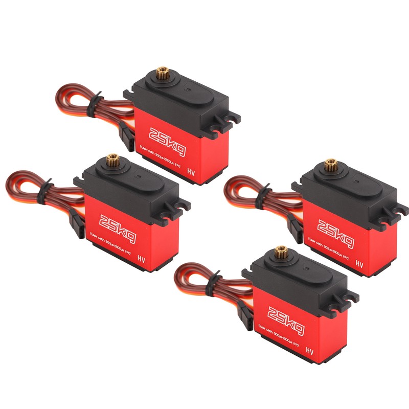 25KG Servo with 25T Metal Servo Arm High Performance Good