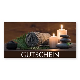 cosmeticPlus 50 Massage – Voucher Cards Feel-Good Time, Gift Voucher for Massage and Relaxation Service Providers
