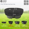 COSFUN 100 Gallon Oval Stock Tank Cover,Waterproof Dust Proof Anti-UV