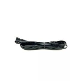OMNIHIL 10FT L-Shaped C7 Power Cord for Klipsch R-10SWi 10" Wireless Subwoofer