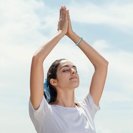 Healing Crystal Bracelets for Women Gemstone Beaded Stretch Bracelets Natural Stone Anxiety Bracelet Jewelry Gifts for Women